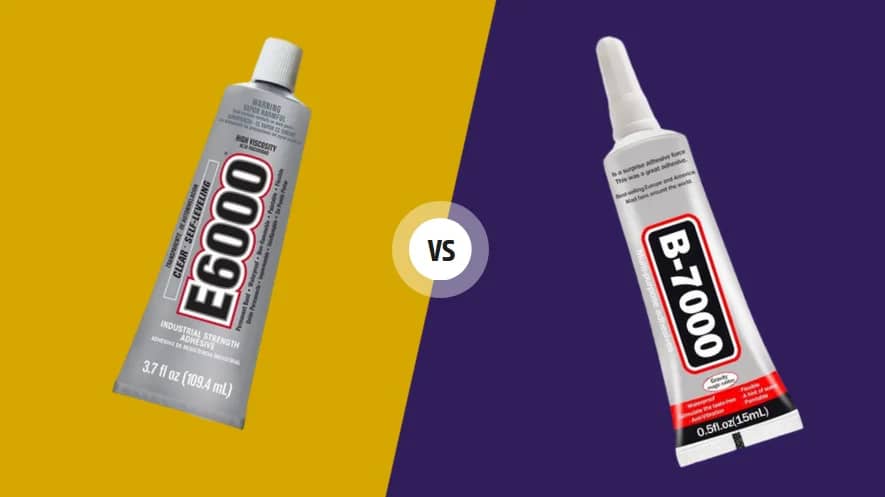 E6000 Glue vs Fabri Tac (glue review side by side testing) 